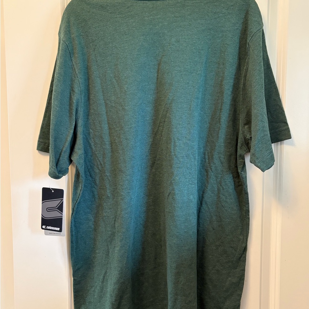 NWT Colosseum Baylor Bears Green Tee with Yellow & White Logo - Picture 4 of 5